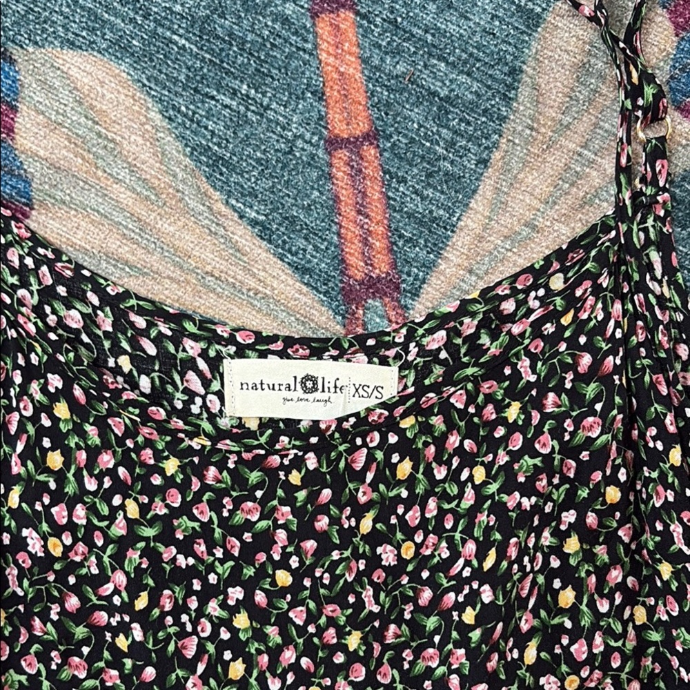 Gorgeous like new Natural Life Kaia tiered maxi dress XS/S - Picture 3 of 6
